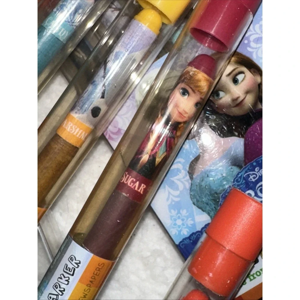 Lot of 12 Smencils Scented Markers DISNEY Frozen Brand New Gourmet Scents Set
